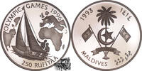 Malediven 250 Rufiyaa 250 Rufiyaa 1993 - Segelboot -