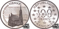 100 Francs / 15 Euro Francs 100 Francs 1996 - Stephansdom, Wien -