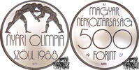 Ungarn 500 Forint 500 Forint 1987 - Olympiade -