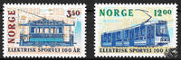 Norwegen Norwegen 1994 ** - 100 Jahre elektrische Straßenbahnen in Norwegen -