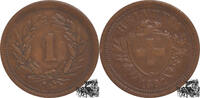 Schweiz 1 Rappen 1 Rappen 1892 B -