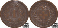 Schweiz 1 Rappen 1 Rappen 1895 B -