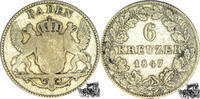 Deutschland 6 Kreuzer 6 Kreuzer 1847 - Baden -