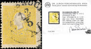 Österreich 1859 o - 2 Kreuzer - Freimarke, Kaiserkopf nach links, Type II. f, mit Attest: Dr. Ferchenbauer -
