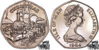 Unbekannt 50 Pence 50 Pence 1984 - Weihnachten, Insel Man -