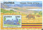Uganda Uganda 1991 ** - Dampflokomotive 4-8-2 der Zimbabwe Railways (1930) -