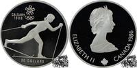 20 Dollar 20 Dollar 1986 - Olympiade - Langlaufen -