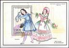 Ghana ** 1993 - 200. Todestag Mozart Block -
