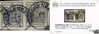 Österreich 1850 - 2 Kreuzer O waag. Paar -
