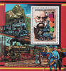Zentralafrika 1989 ** - Transportmittel - Lokomotive B -
