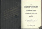 Österreich H. Kropf - Die Abstempelungen der Marken von Österreich-Ungarn und Lombardei-Venetien (1899) -