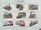 Zentralafrika 1999 ** - Lokomotiven aus aller Welt, Personenzuglokomotive -