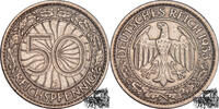 Deutschland 50 Pfennig 50 Reichspfennig 1933 J - Deutschland -