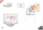 Österreich 2023 FDC - € 1,00 - Hürdenlauf -