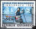 Österreich Österreich ** 1988 - 5 S + 2,50 S - Weltwinterspiele für Behinderte -