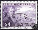 Österreich Österreich o 1987 - 4 S - 250. Geburtstag von Michael Haydn -
