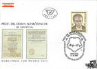 Österreich Österreich FDC 1987 - 5 S - 100. Geburtstag von Prof. Dr. Erwin Schrödinger -