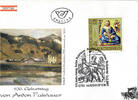 Österreich Österreich FDC 1987 - 4 S - 100. Geburtstag der Maler Anton Faistauer und Albert Paris-Gütersloh -