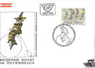 Österreich Österreich FDC 1985 - 4 S - Moderne Kunst in Österreich -