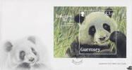Guernsey 2013 FDC - Riesenpanda -