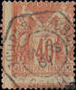 Frankreich Frankreich o 1876 - 40 Centimes - Freimarke: Allegorien -