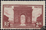 Frankreich Frankreich ** 1931 - 2 Franc - Freimarke: Bauwerke -