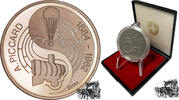 Schweiz 5 Franken 5 Franken 1984 - 100. Geburtstag August Piccard 1884 - 1962, PP. im Originaletui -