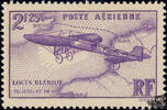 Frankreich Frankreich ** 1934 - 2,25 Franc - Flugpostmarke - Überquerung des Ärmelkanals -