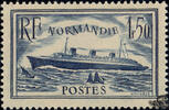 Frankreich Frankreich ** 1935 - 1,50 Franc - Indienststellung des Passagierschiffes Normandie -