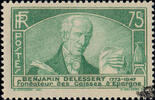 Frankreich Frankreich ** 1935 - 75 Centimes - Internationaler Sparkassenkongress -