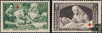 Frankreich Frankreich Satz ** 1940 - 1.80+3 Francs - Rotes Kreuz -