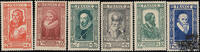 Frankreich Frankreich Satz * 1943 - 14,7+25,3 Francs - Nationale Hilfe, Persönlichkeiten des 16. Jahrhunderts -
