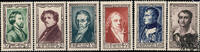 Frankreich Frankreich Satz ** 1951 - 80+25 Francs - Persönlichkeiten des 19. Jahrhunderts -