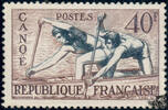 Frankreich Frankreich ** 1953 - 40 Francs - Freimarken, Sport -