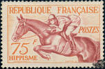 Frankreich Frankreich ** 1953 - 75 Francs - Freimarken, Sport -