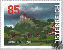 Österreich o 2022 - 85 Cent Fehldruck Burg Güssing, Dispenser-Marken -