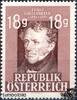 Österreich ** 1947 - 75. Todestag von Franz Grillparzer 18 Groschen -