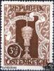 Österreich ** 1947 - Große Österreischische Kunstausstellung 3+2 Groschen -