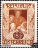 Österreich ** 1947 - Große Österreischische Kunstausstellung 18+12 Groschen -