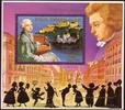 Madagaskar 1991 ** - 200. Todestag W. A. Mozart Block -