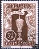 Österreich o 1947 - Große Österreischische Kunstausstellung 3+2 Groschen -