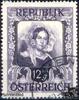 Österreich o 1947 - Große Österreischische Kunstausstellung 12+8 Groschen -