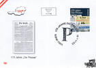 Österreich 2023 FDC - € 1,00 - 175 Jahre Die Presse -