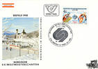 Österreich Österreich FDC 1985 - 4 S - Nordische Skiweltmeisterschaften - Seefeld -