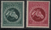 Deutschland Deutschland ** 6+4, 12+88 Pfennig 1944 Großen Preis von Wien -