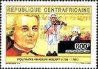 Zentralafrika ** 1992 - 200. Todestag W. A. Mozart -