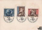 3. Reich Postkarte Unterzeichnung des Übereinkommens über den europäischen Post und Fernmeldeverein -