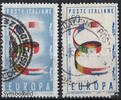 Italien Italien 1957 o - EUROPA, Buchstabe „E“ -