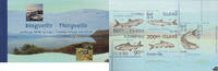 Island Island 2002 ** - Fische aus dem Thingvellir-See, Markenheftchen -