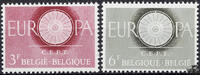 Belgien Belgien 1960 ** - EUROPA, Wagenrad -